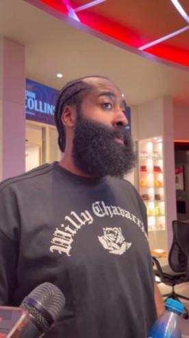 企鹅体育直播-哈登：努力训练保持状态特别难，只有詹库杜威能与我共情